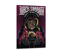 POPOORWQ Black Sabbath Metal Art Poster Poster Decorative Painting Canvas Wall Posters And Art Picture Print Modern Family Bedroom Decor Posters 24x36inch(60x90cm)