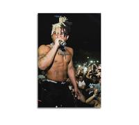 POPOORWQ Cool And Handsome Singer XXXTentacion Poster Poster Decorative Painting Canvas Wall Posters And Art Picture Print Modern Family Bedroom Decor Posters 08x12inch(20x30cm)