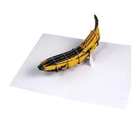 Poposition Press Andy Warhol Pop Up Pop Art 3D Banana Greeting Card
