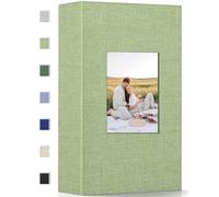 Popotop Photo Album 4x6-300 Photos Linen Cover Photo Books with 300 Horizontal Pockets,Slip-in Picture Albums for Family Wedding Anniversary Baby Vacation Pictures