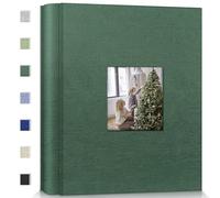 Popotop Photo Album 4x6-600 Photos Photo Books with 600 Horizontal and Vertical Pockets,Linen Cover Albums for Family Wedding Anniversary Baby Vacation Pictures