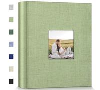 Popotop Photo Album 4x6-600 Photos Photo Books with 600 Horizontal and Vertical Pockets,Linen Cover Albums for Family Wedding Anniversary Baby Vacation Pictures