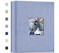 Popotop Photo Album 4x6-600 Photos Photo Books with 600 Horizontal and Vertical Pockets,Linen Cover Albums for Family Wedding Anniversary Baby Vacation Pictures