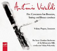 Popov:State Chamber Orch - Vivaldi: Five Concertos For Bassoon