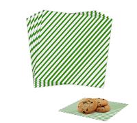 POPOYU 100 Sheets Christmas Wax Food Paper,12x12in Checkered Greaseproof Paper Sheets for Christmas Baking,Eco-Friendly Oil Proof Wrapping Papers for Burger,Sandwich,Food Baskets,Chrismtas Foods