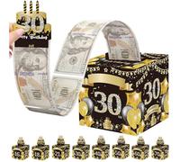 POPOYU 30th Birthday Money Box Cash Gift Pull,MoneyPull Out Gift Box 30th Birthday Money Presentation Box for Cash Gifts,Funny MoneyPull BoxMoney Gift Box for Men Women Adults BirthdayGifts