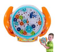 POPOYU 3D Mind Puzzle Maze for Kids - Brain Teaser Gravity Game, Balance Labyrinth Rolling Ball, Logical Imagination Education Toy for Ages 3-9, Travel Gift