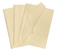POPOYU 60Pcs Tissue Paper for Wrapping Gifts,Khaki 35x50cm Tissue Paper Sheets for Packaging,WrappingPaper Sheets Acid Free TissuePaper for Christmas Birthday Gifts Wrapping,DIY Floral Art Crafts