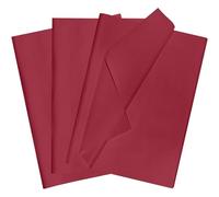POPOYU 60Pcs Tissue Paper for Wrapping Gifts,WineRed 35x50cm Tissue Paper Sheets for Packaging,Wrapping Paper Sheets Acid Free TissuePaper for Christmas Birthday Gifts Wrapping,DIY Floral Art Crafts