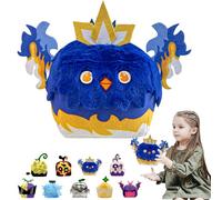 POPOYU Blox Fruits Plushies,Blox Fruits Soft Stuffed Animal Pillow,BloxFruits Plush Box Toy,Cute Animal Soft Stuffed blox Fruit Figure Soul Plush Doll Toys for Kids Birthday Gifts Bedroom Decoration