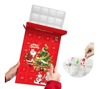 POPOYU Christmas Advent Calendar Boxes Empty,2025 Empty Advent Calendar Fill Yourself,Fillable AdventCalendar Box,DIY Advent Calendar Kit,Make Your Own AdventCalendar for Xmas Gift Wrapping