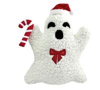 POPOYU Halloween Ghost Plush Cushion Pillows 40cm,Halloween Throw Ghost Pillow,Ghost Spooky Cushion Sofa Bed Home Decor for Halloween,Cute Boo Pillow for Halloween Party Game,Boo Basket Gifts