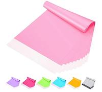 POPOYU Large Postage Bags 14x18in,10Pcs Large Pink Mailing Bags,Parcel Bag for Posting Clothes,ExtraLarge Self Seal Strong Parcel Bag for Clothes Vinted,Clothes Packaging,ShippingBags