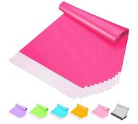 POPOYU Large Postage Bags 14x18in,10Pcs Large Rose Pink Mailing Bags,Parcel Bag for Posting Clothes,ExtraLarge Self Seal Strong Parcel Bag for Clothes Vinted,Clothes Packaging,ShippingBags