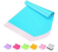 POPOYU Large Postage Bags 15x20in,10Pcs Large Blue Mailing Bags,Parcel Bag for Posting Clothes,ExtraLarge Self Seal Strong Parcel Bag for Clothes Vinted,Clothes Packaging,ShippingBags