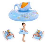 POPOYU Pool Inflatables Pool Floats,Inflatable Swimming Rings for Kids,Pool Tubes Swimming Pool Toys Rubber Ring for SwimmingPool Beach Party Decorations,Kids Summer Gifts（age 6+） Elephant