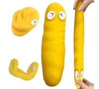 POPOYU Stretchy Poop Toys,Yellow Fake Poop Stretchy Poo Stress Relief Ball,Squeeze Poo Fidget Toys for Christmas Stocking Fillers, Stupid Prank Joke Novelty Birthday Gifts for Teens Kids Adults