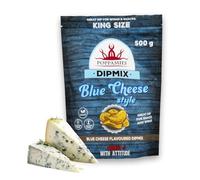 Poppamies Dipmix Blue Cheese Style - Vegan Blue Cheese Flavored Dip Powder for Wings, Veggies & Snacks - Gluten-Free, Lactose-Free - 500g