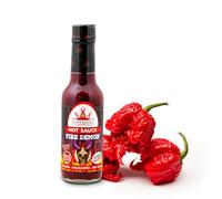 Poppamies Fire Demon Chili Hot Sauce - Gluten-free, Lactose free, Vegan - Spiciness: 11/10 150ml