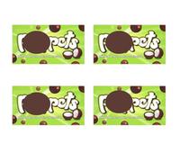 Poppe tts Mint Creams Covered in Dark Chocolate, 4 x 40g Box Multipack Bundle -Traditional Retro Confectionery Mint Chocolates Candy Cartons - Movie Night Snacks