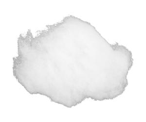 Poppenvulling, wit, 50g