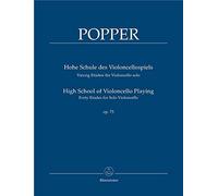 Popper: High School of Violoncello Playing Op. 73 (40 Cello Studies), Barenreiter BA6978