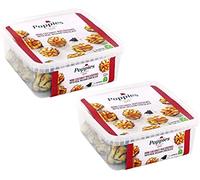 Poppies Master Baker Mini Coconut Macaroons with Real Belgian Chocolate - 700g | Pack of 2 | NON GMO GLUTEN-FREE KOSHER DAIRY | Coconut Pastry | Best Cookies | Sold by ESSENTIAL PRODUCTS