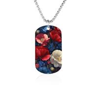 Poppies Pattern Novelty Pendants Necklaces