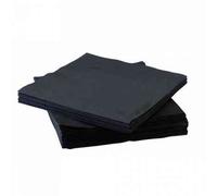 Poppies SPD444 25 cm Black Cocktail Napkins (Pack of 2000)