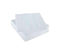 Poppies SW162 2-Ply Napkin, 40 cm, White (Pack of 2000)