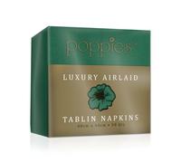 Poppies Tablin Napkins 8 Fold 40cm Forest Green (Pack of 500) 4048FG