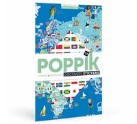 Poppik Discovery Sticker Poster - Flags