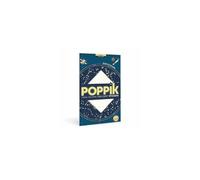 POPPIK,Large,Multicoloured, DIS004 Discovery Sticker Kit Skymap - for Ages 7 and Above. Fun, Educational Poster Kit for Kids