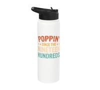Poppin' Since The Nineteen Hundreds Stainless Steel Insulated Water Bottle