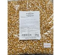 Popping Corn 1 kg - Whole Yellow Butterfly Kernels for Fresh Popcorn - by Parkers Foodservice