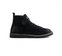 Popps 1961 Mens Smart Casual 100% Real Leather Ankle Monkey MOD Lace Up Boots