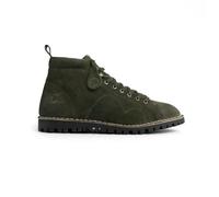 Popps 1961 Mens Smart Casual 100% Real Leather Ankle Monkey MOD Lace Up Boots