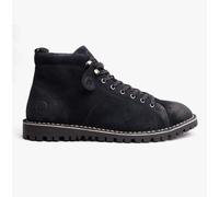 Popps 1961 MOD Mens Suede Boots Navy - UK 6