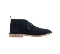 Popps VESPA Unisex Mens Womens 100% Real Suede Leather Lace up Ankle Desert Smart Casual Boots