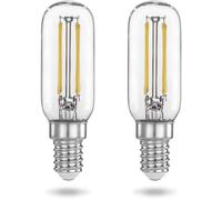 POPPSTAR LED Light Bulb for Cooker Hood E14 4W 6000K Cool White, 440 lm (40W), 2 Bulbs
