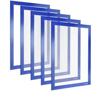 POPPSTAR self-adhesive magnetic frame A4 with magnetic closure, blue, 5 pieces