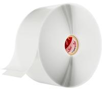 POPPSTAR Self-Fusing Silicone Band, Silicone Tape, 11m x 50mm, Sealing & Insulating Strip (water-tight, air-tight), transparent, 1 Roll