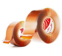 POPPSTAR Self-Fusing Silicone Band, Silicone Tape, 3m x 25mm, Sealing & Insulating Strip (water-tight, air-tight), orange, 2 Rolls