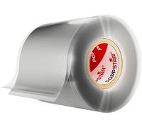 POPPSTAR Self-Fusing Silicone Band, Silicone Tape, 3m x 50mm, Sealing & Insulating Strip (water-tight, air-tight), grey, 1 Roll