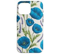 Poppy Botanical Art Nature Theme Flowers Case for iPhone 16 Pro Max