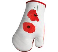 Poppy Cotton Single Oven Glove Heat Resistance
