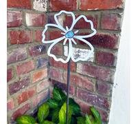 Poppy Forge 1 Feet Flowering Petal Plant Pin (Pack Of 3) - Bare Metal/ready To Rust