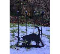 Poppy Forge 2 Pair Boot Rack - Cat - Steel - L30.4 X W38 X H48.3 Cm - Black