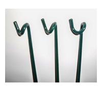 Poppy Forge 24 Inches Grow Through Legs Bare Metal/ready To Rust (Pack Of 3) - Ring Sold Separately - Steel - H61 Cm