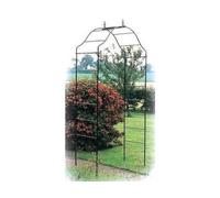 Poppy Forge Arcadia Arch Hardstanding Bare Metal/ready To Rust - Steel - L48 X W122 X H244 Cm